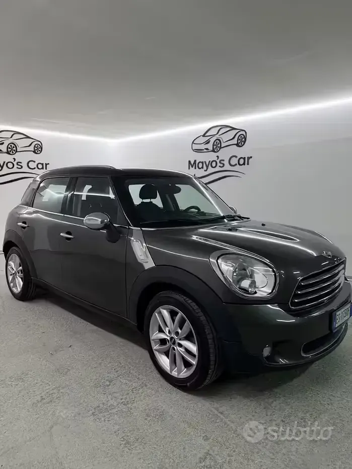 Usata Mini Cooper D 111 CV (81 kW) 2013 Grigio Utilitaria