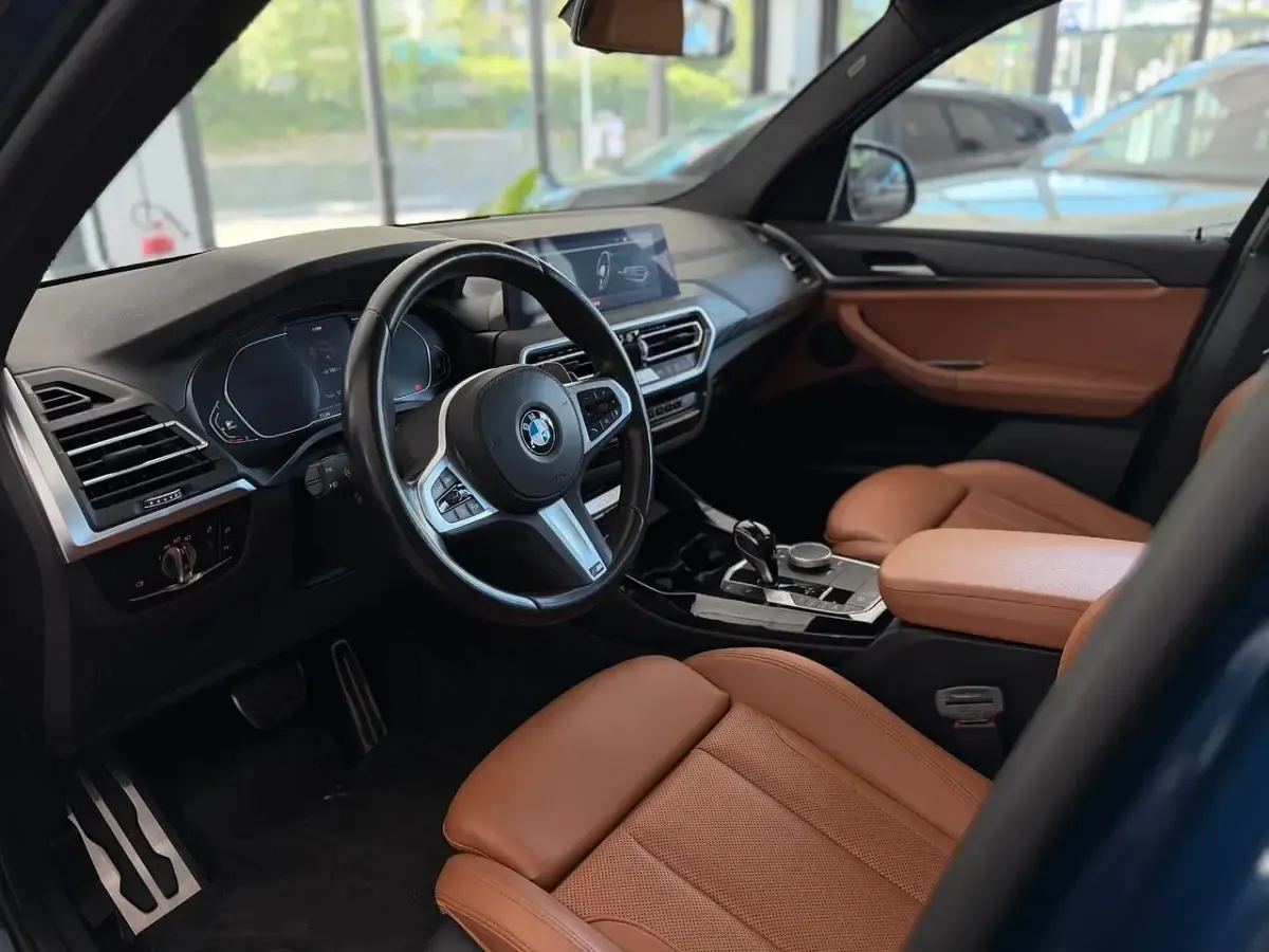 Usata BMW X3 Shadowline 190 CV (139 kW) 2022 Blu SUV