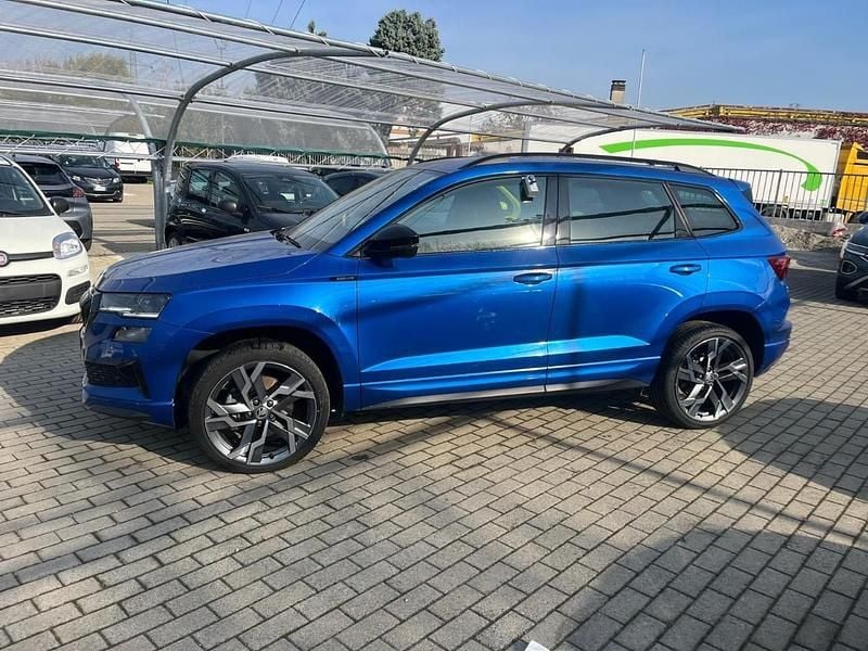 Usata Skoda Karoq SportLine 150 CV (110 kW) 2024 Blu SUV
