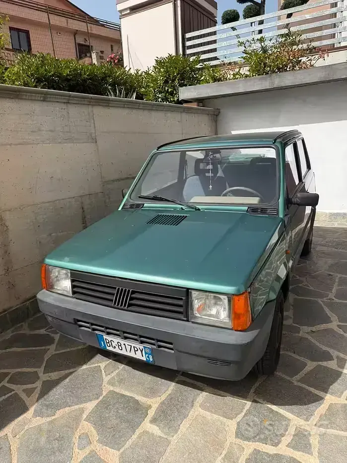 Usata Fiat Panda 39 CV (28 kW) 2000 Verde Utilitaria