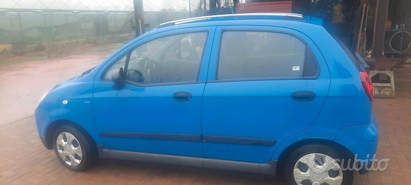 Usata Chevrolet Matiz 52 CV (38 kW) 2008 Blu Utilitaria