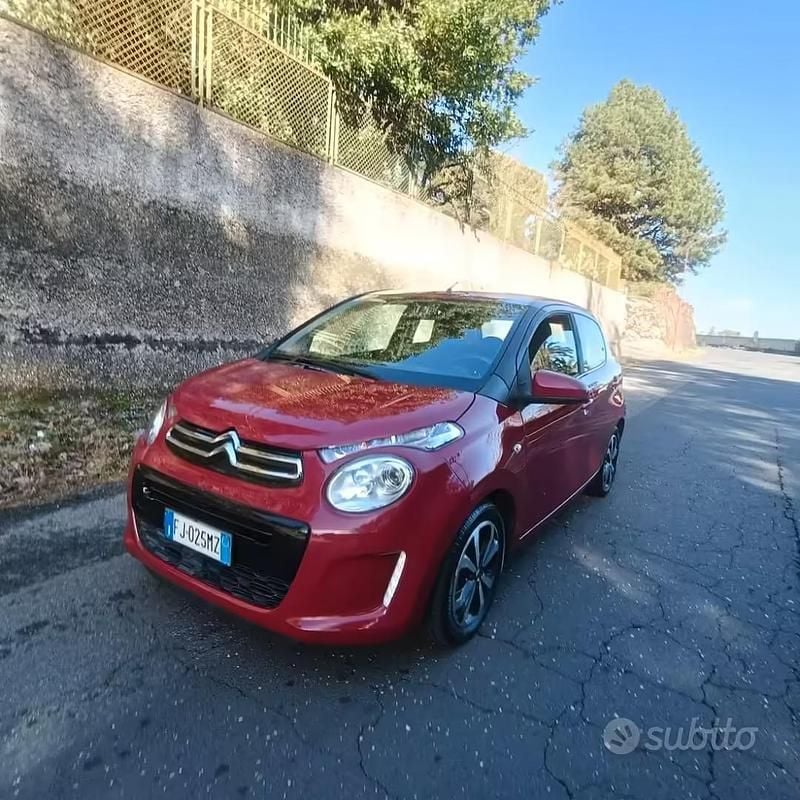Usata Citroën C1 69 CV (50 kW) 2017 Rosso Utilitaria