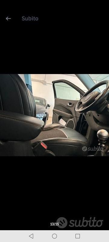 Usata Jeep Compass 120 CV (88 kW) 2018 Nero SUV