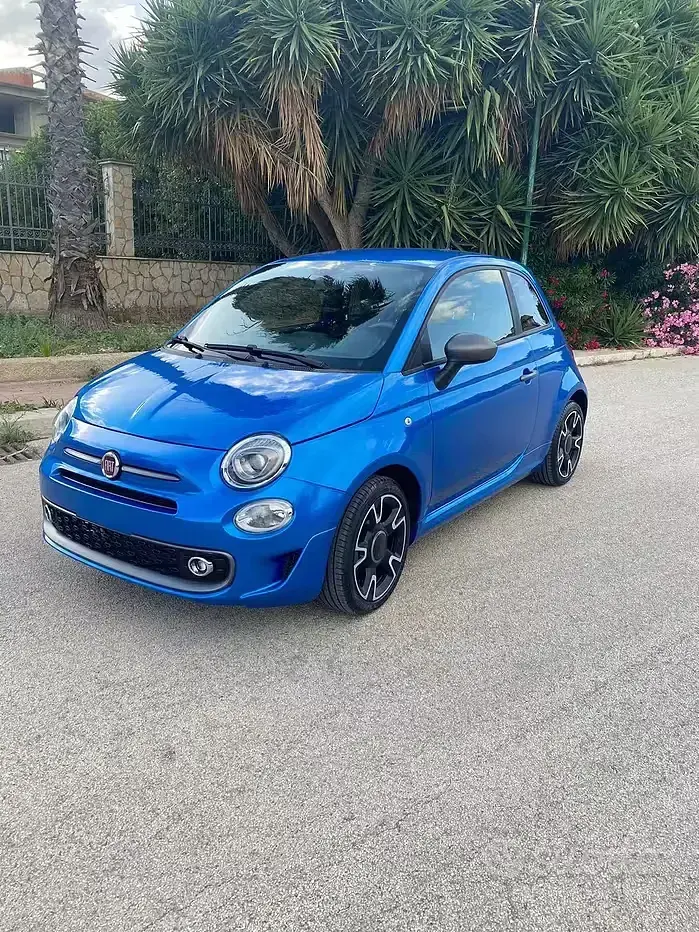 Usata Fiat 500 S 69 CV (50 kW) 2018 Bluazzurro Berlina