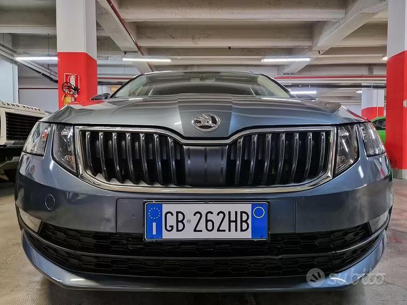 Usata Skoda Octavia G-TEC Executive 131 CV (96 kW) 2020 Blu Station wagon