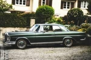 Verde Usata 1966 Mercedes 250 SE Coupé | 42.719 € - Immagine 1/4