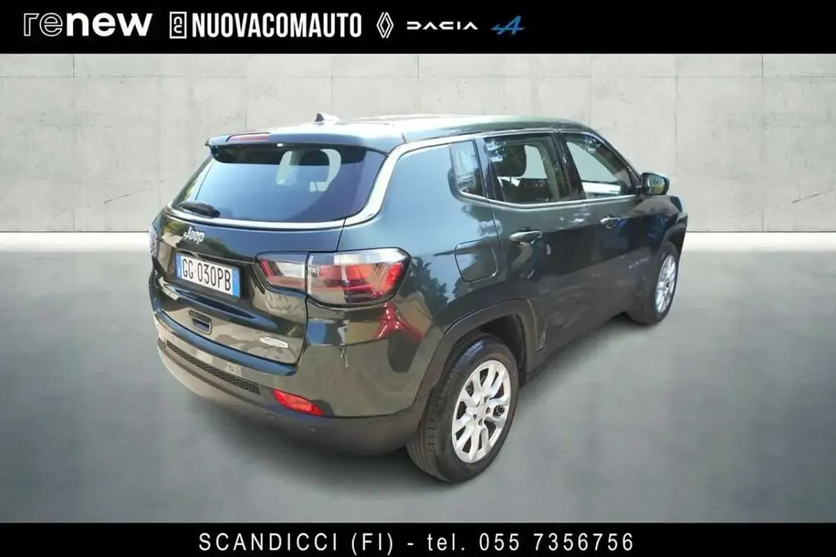 Usata Jeep Compass Longitude 131 CV (96 kW) 2021 Verde SUV