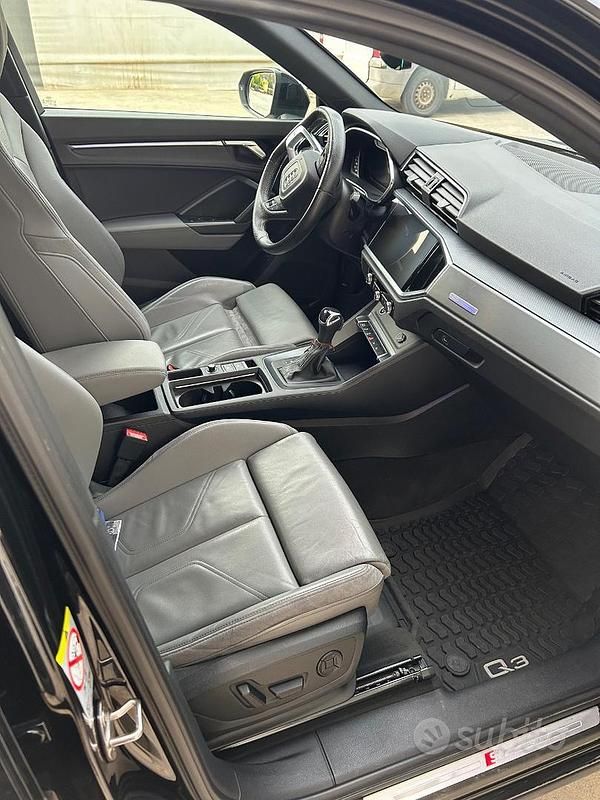 Usata Audi Q3 Sportback S-Line 150 CV (110 kW) 2022 Nero SUV