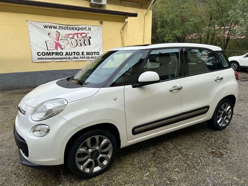 Usata Fiat 500L Lounge 85 CV (62 kW) 2014 Bianco Monovolume