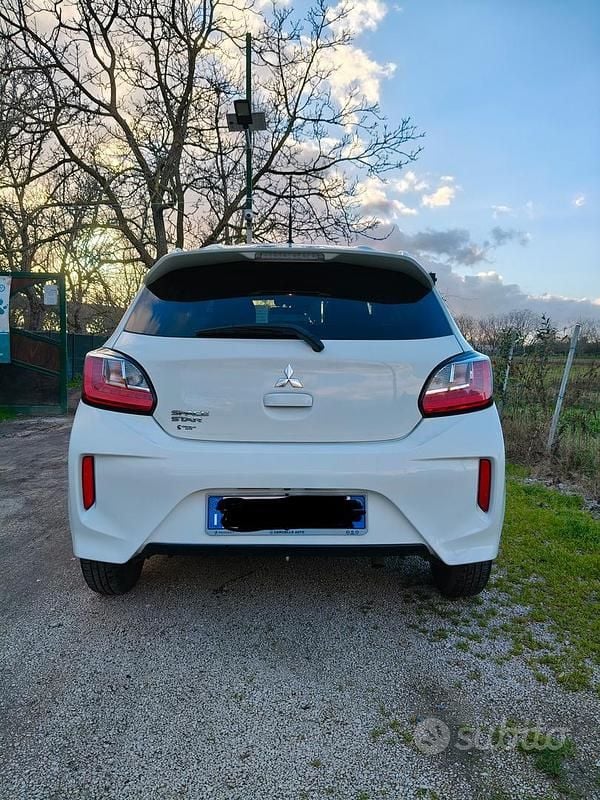 Usata Mitsubishi Space Star 80 CV (58 kW) 2022 Bianco Utilitaria