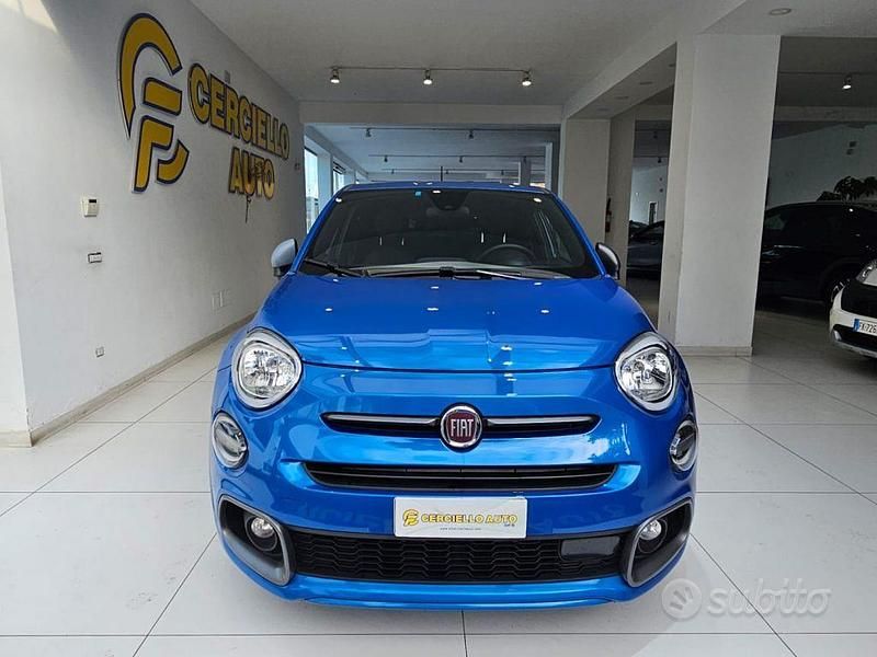 Azzurro Usata 2021 Fiat 500X Sport SUV | 19.500 € (Cara) - Immagine 1/4