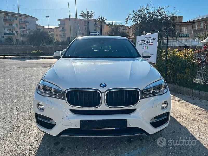 Usata BMW X6 Performance 258 CV (189 kW) 2017 Bianco SUV