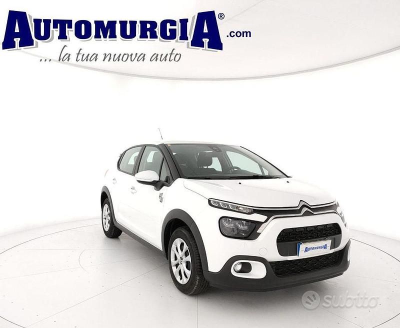Usata Citroën C3 PureTech 83 CV (61 kW) 2024 Bianco Berlina