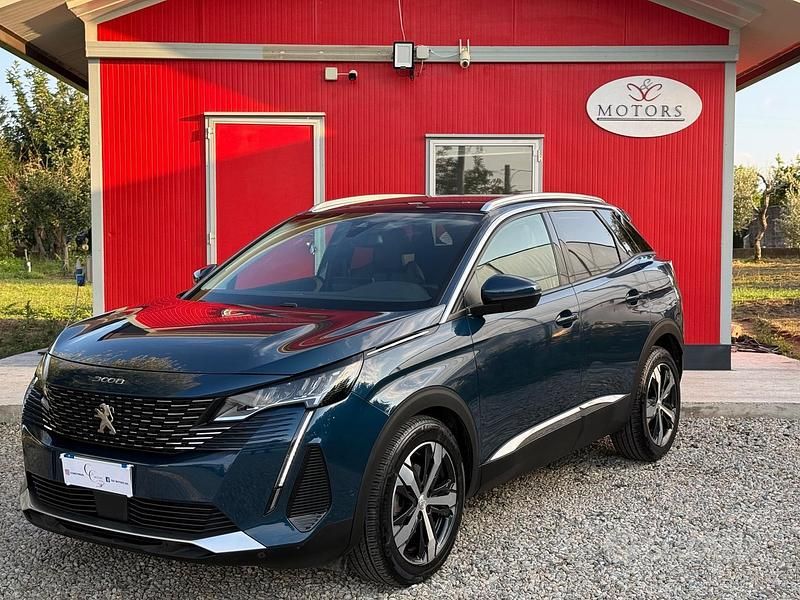 Usata Peugeot 3008 Allure 131 CV (96 kW) 2021 Blu SUV