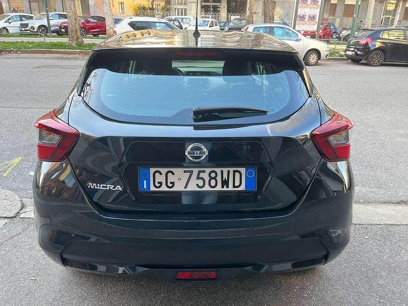 Usata Nissan Micra Acenta 92 CV (67 kW) 2021 Nero Utilitaria