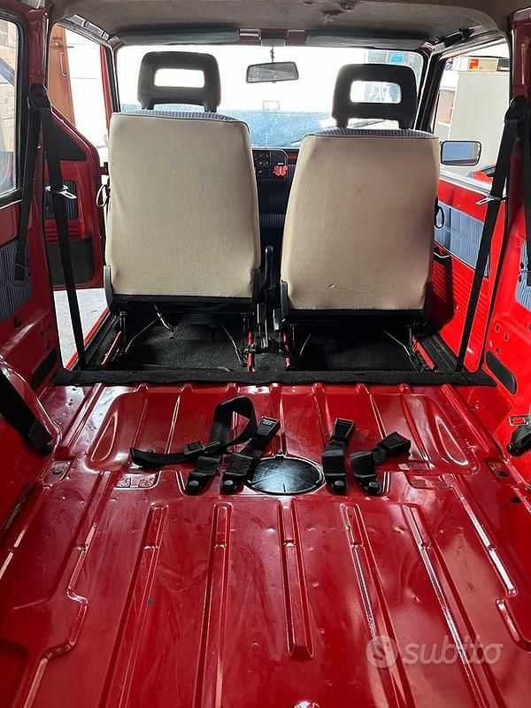 Usata Fiat Panda Young 1990 Rosso Berlina