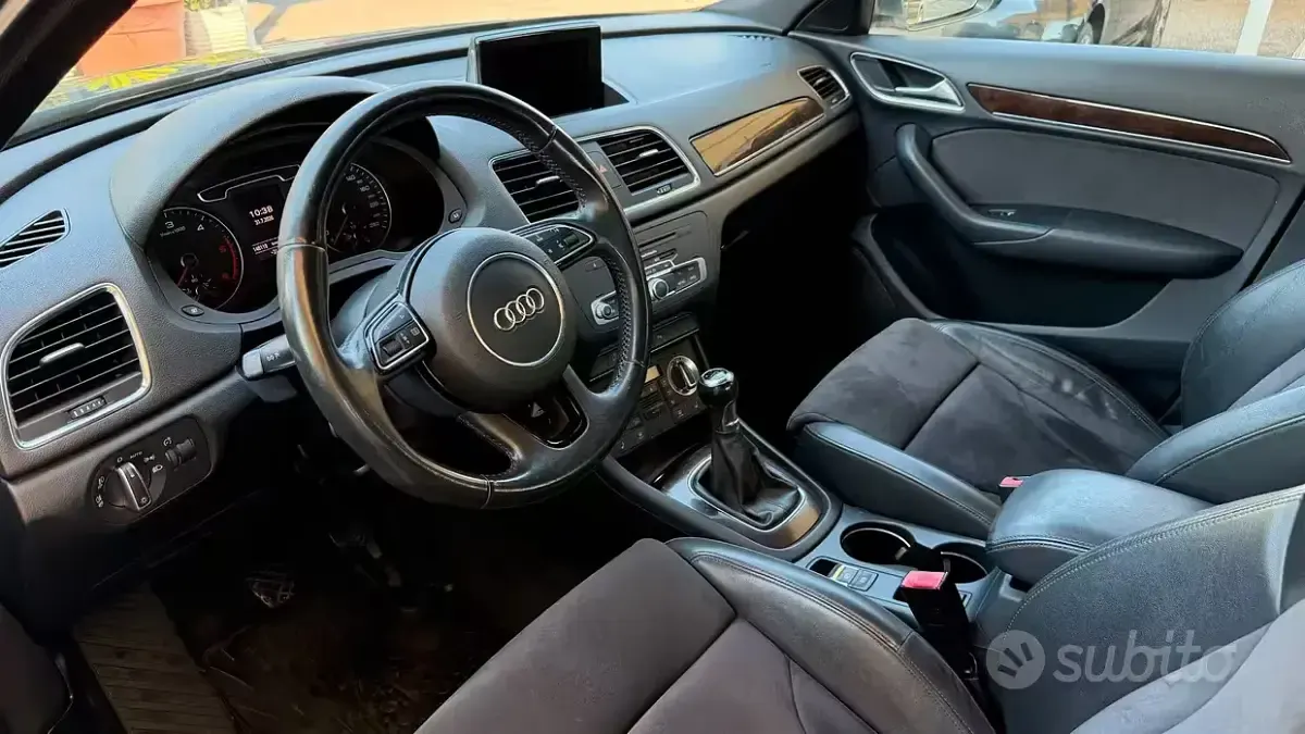 Usata Audi Q3 Advanced 150 CV (110 kW) 2012 Grigio SUV