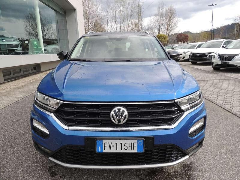 Usata VW T-Roc Style 116 CV (85 kW) 2019 Blu/azzurro SUV