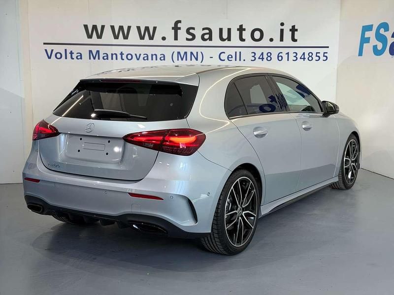 Usata Mercedes A200 AMG line 163 CV (119 kW) 2025 Metallic silver Berlina