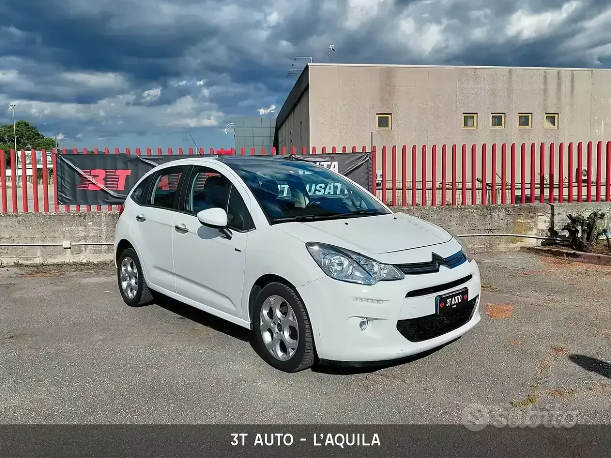 Usata Citroën C3 Exclusive 82 CV (60 kW) 2014 Bianco Berlina