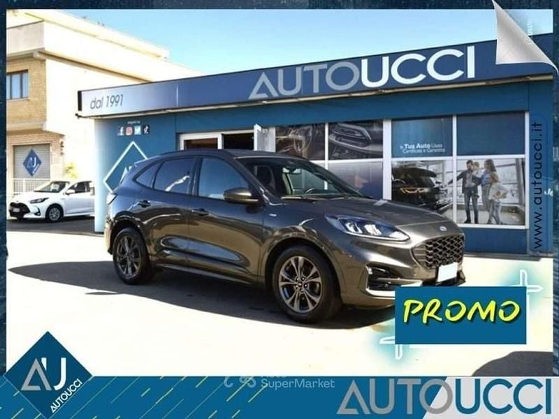 Grigio Usata 2022 Ford Kuga ST-Line SUV | 21.900 € (Buon prezzo) - Immagine 1/4