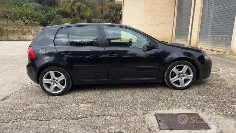 Usata VW Golf VI GT 140 CV (102 kW) 2008 Nero Utilitaria