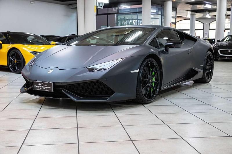 Usata Lamborghini Huracán 610 CV (448 kW) 2016 Nero noctis Coupé