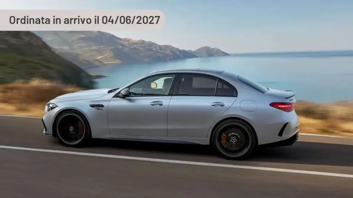 Usata Mercedes C43 AMG Premium Plus 421 CV (309 kW) 2024 Argento Berlina
