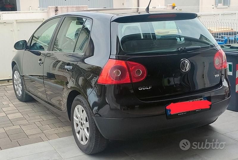Usata VW Golf Plus 105 CV (77 kW) 2007 Nero Monovolume