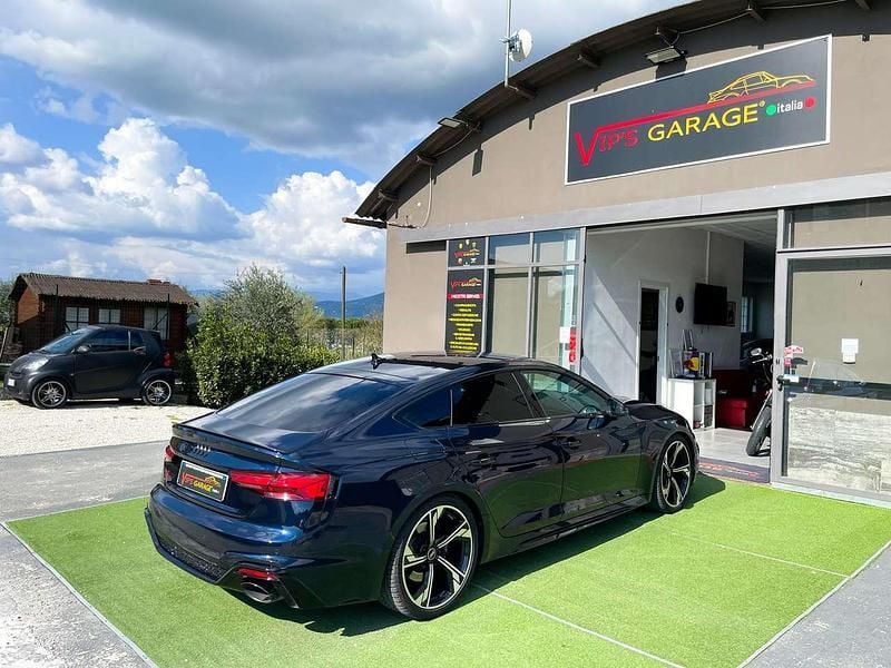 Usata Audi RS5 Sportback 450 CV (330 kW) 2021 Blu/azzurro Berlina