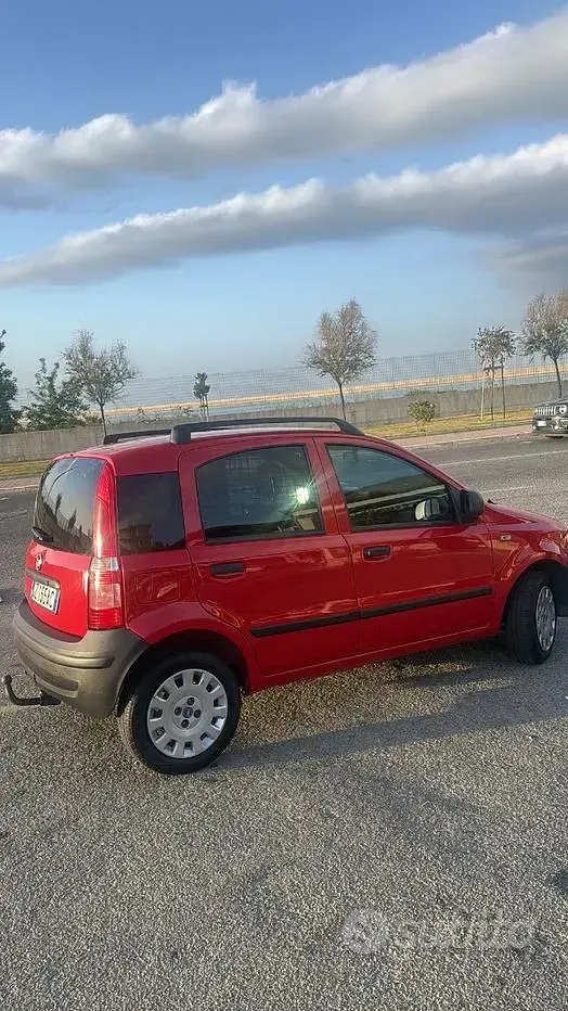 Usata Fiat Panda 75 CV (55 kW) 2008 Rosso Utilitaria