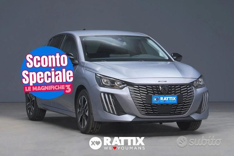 Usata Peugeot 208 Allure 101 CV (74 kW) 2025 Grigio artense Utilitaria