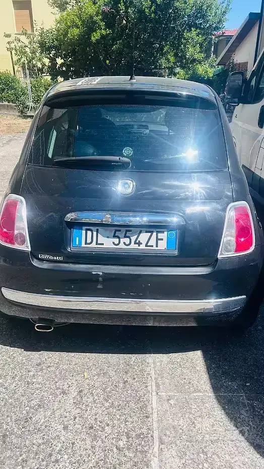 Usata Fiat 500 100 CV (73 kW) 2008 Nero Berlina