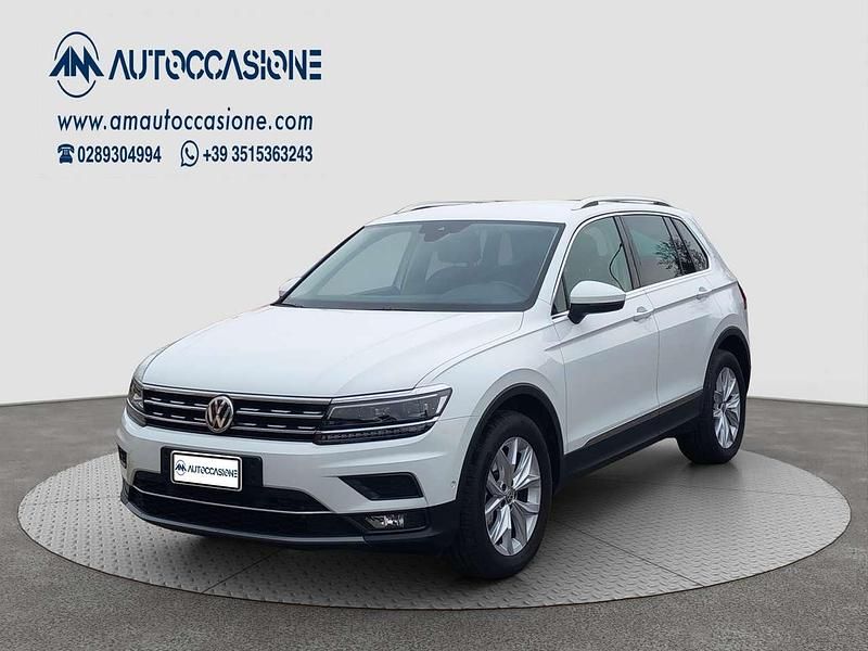 Usata VW Tiguan Advance 190 CV (139 kW) 2020 Bianco SUV