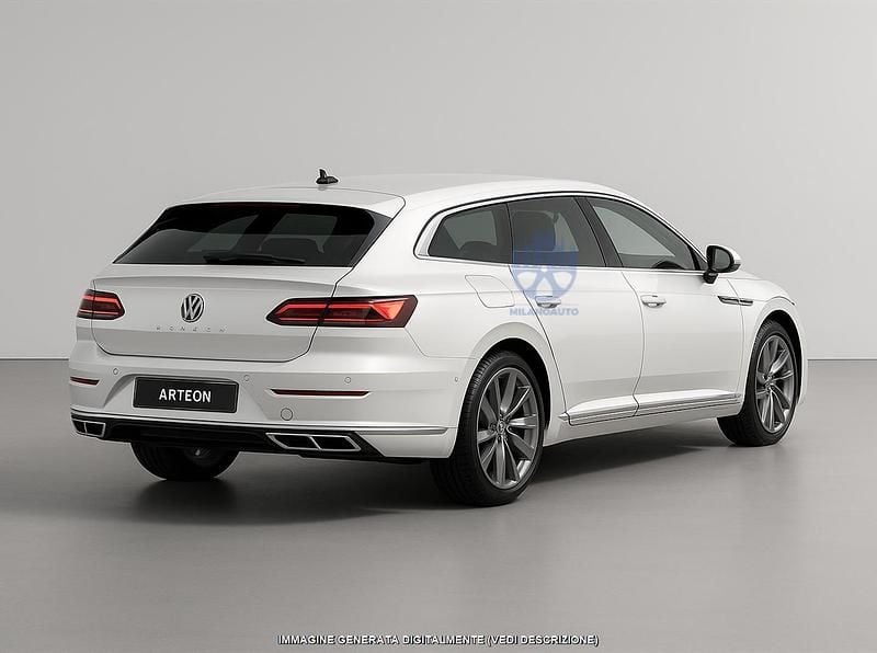 Usata VW Arteon R-line 218 CV (160 kW) 2022 Bianco Berlina