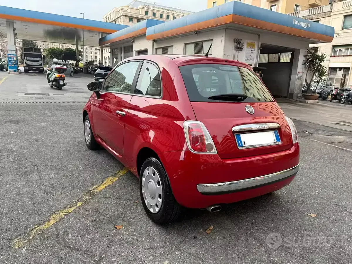 Usata Fiat 500 Pop 69 CV (50 kW) 2012 Rosso Utilitaria