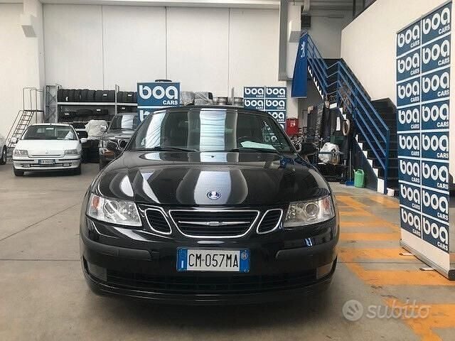 Usata Saab 9-3 Cabriolet 175 CV (128 kW) 2004 Nero Cabrio