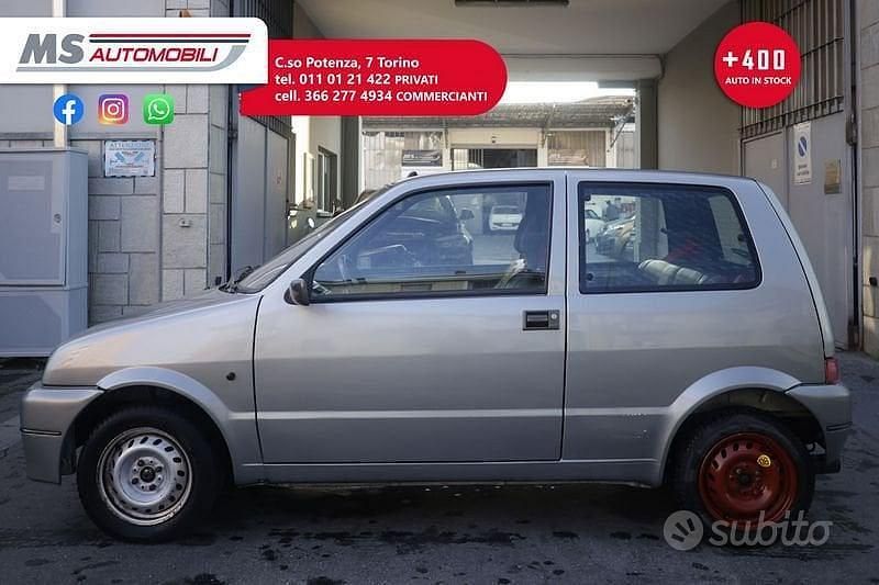 Usata Fiat Cinquecento 54 CV (39 kW) 1996 Grigio Utilitaria