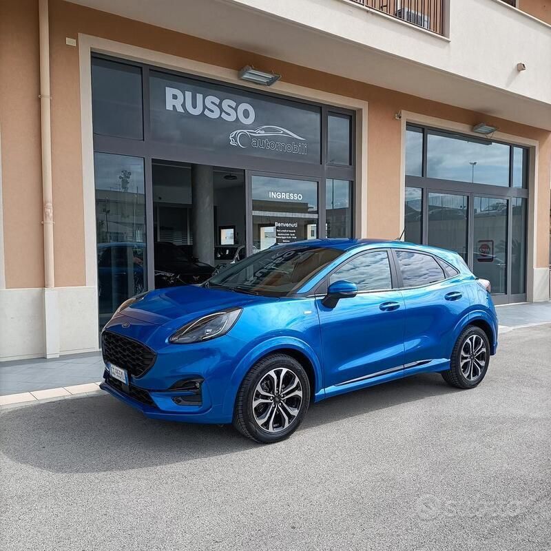 Usata Ford Puma ST-Line 125 CV (91 kW) 2022 Blu SUV
