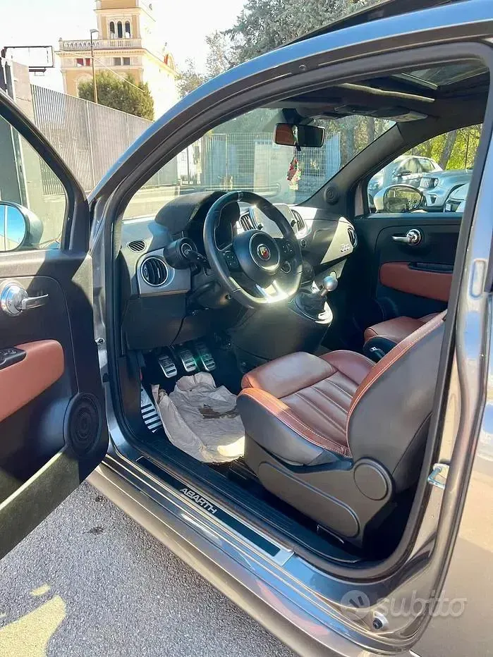 Usata Abarth 595 Turismo 165 CV (121 kW) 2019 Grigio Berlina