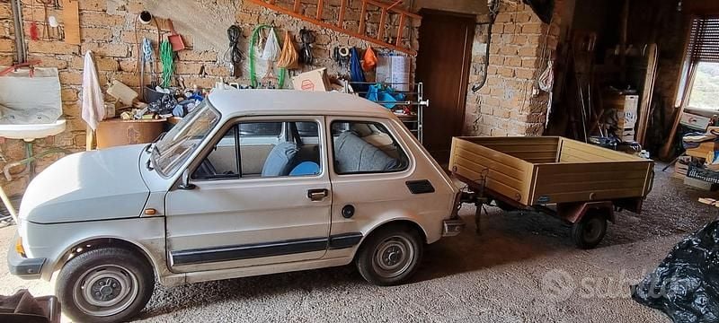 Usata Fiat 126 24 CV (17 kW) 1981 Bianco Utilitaria