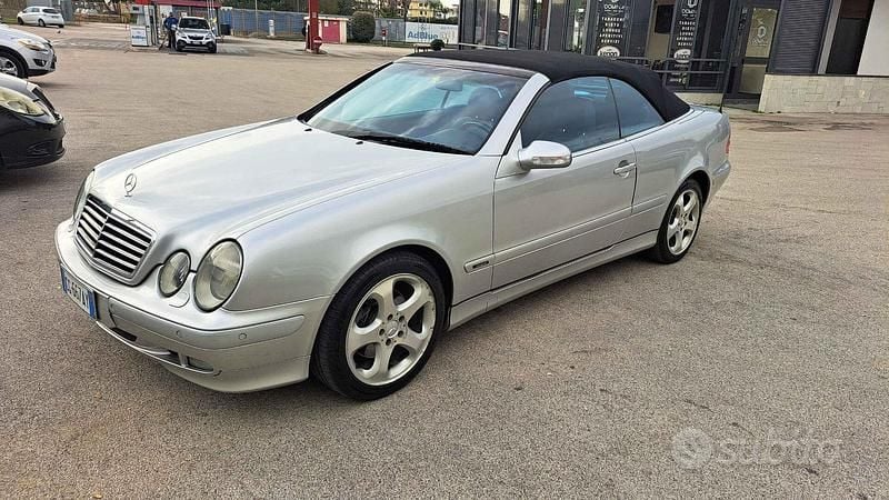 Usata Mercedes CLK200 Avantgarde 163 CV (119 kW) 2003 Grigio Cabrio