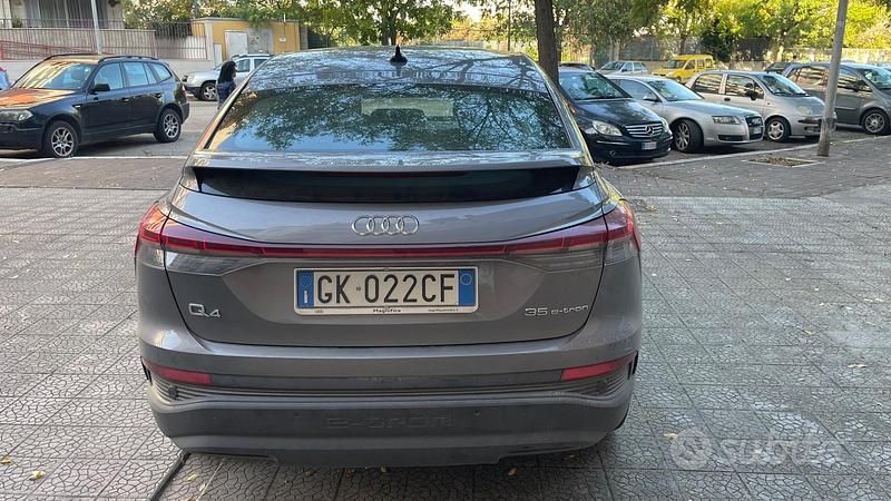 Usata Audi Q4 e-tron 125 kW (170 CV) 2022 Grigio SUV