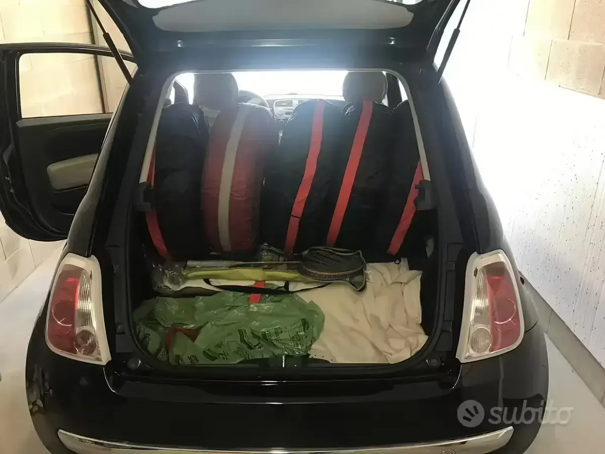 Usata Fiat 500 85 CV (62 kW) 2011 Nero Berlina