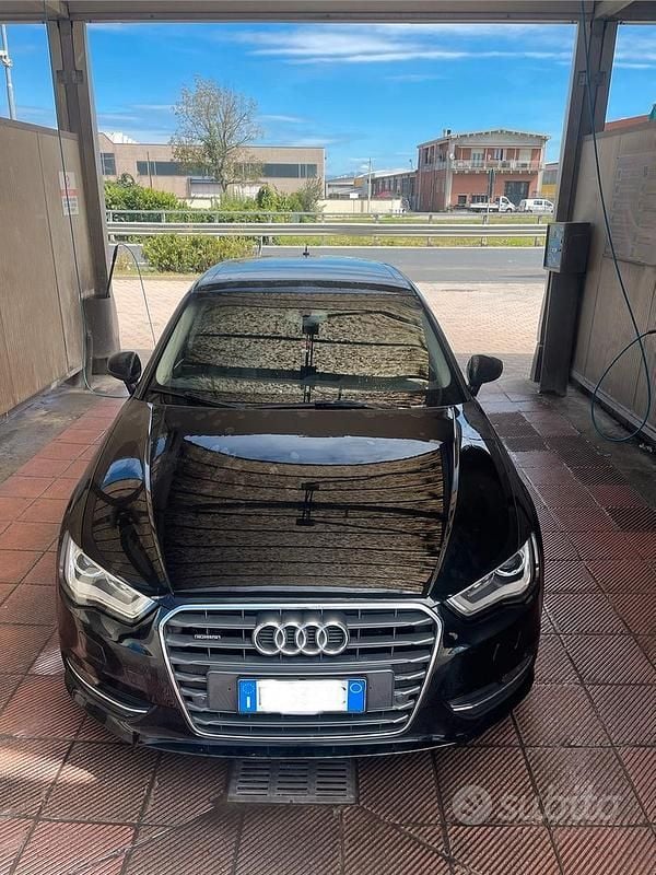 Usata Audi A3 Attraction 180 CV (132 kW) 2015 Nero Berlina