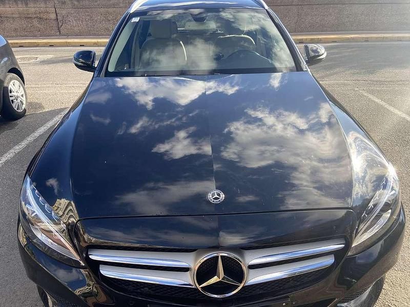 Usata Mercedes C220 Business 137 CV (100 kW) 2017 Nero Station wagon