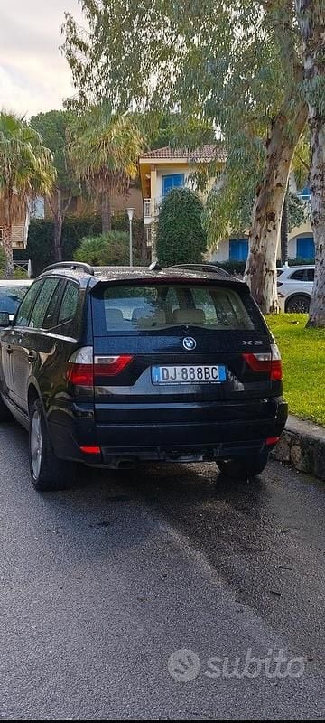 Usata BMW X3 150 CV (110 kW) 2007 Nero SUV