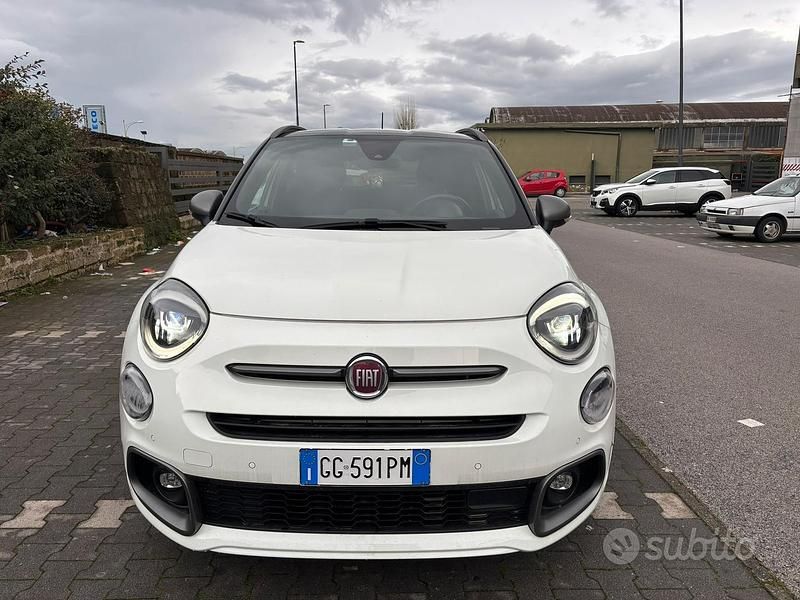 Usata Fiat 500X Sport 150 CV (110 kW) 2021 Bianco SUV