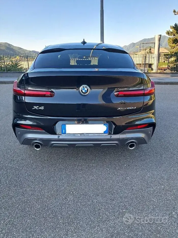 Usata BMW X4 M Sport 190 CV (139 kW) 2021 Nero SUV
