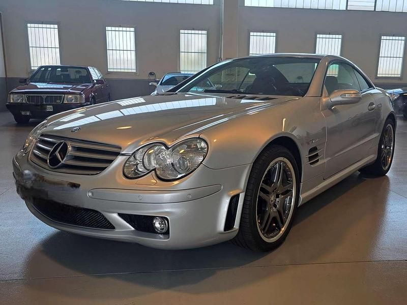 Usata Mercedes SL65 AMG AMG 612 CV (450 kW) 2004 Argento Cabrio